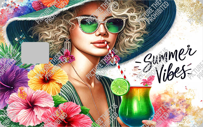 Bank  Card Sticker-BC-2032